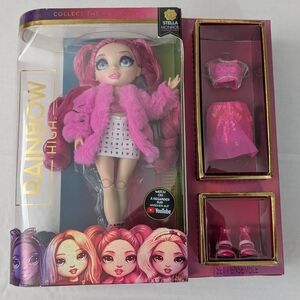 Rainbow High Fashion Doll with Pink Outfit